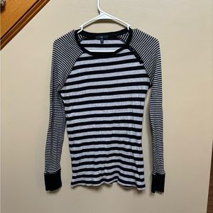 GAP long sleeved stripped shirt